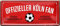 Blechschilder OFFIZIELLER KÖLN Fan Metallschild für Fußball Begeisterte Deko Artikel Schild Geschenkidee 28x12 cm