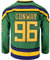 Youth Ducks Movie Shirts Eishockey Trikot, 96 Conway Green, M