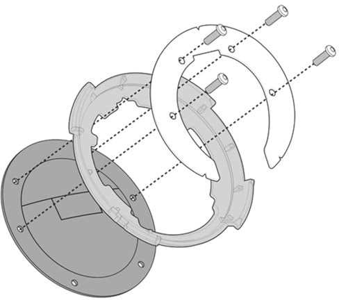 TANKLOCK System YAM. MT-07 BJ. 21
