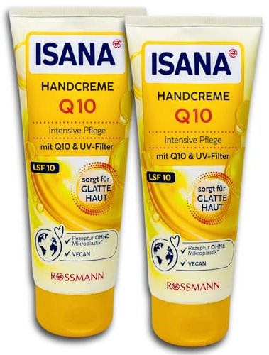 ISANA MED 2 er Pack ISANA Handcreme Q10 2 x 100 ml