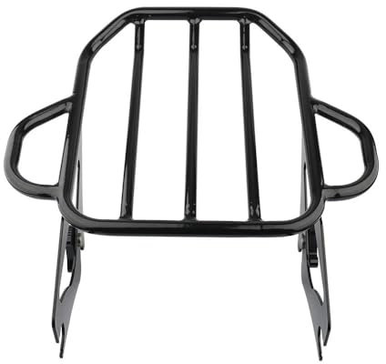 DZSGJNOF Für Road King Für Flhr Für Street Glide Für Flh Motorrad Heckträger Koffer Gepäckträger Bord Gepäckträger Regal Gepäckträger Halter Unterstützung