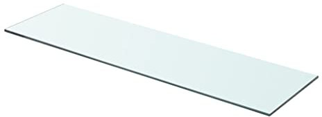 Higsose Wandregal Wohnzimmer 70x20x0,8 cm Storage Shelves Glas Glasregalboden Bad Regal Schwebend Regal Glas Schwebende Regale für Badezimmer Glasregal Glas Transparent Gehärtetes Glas