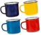 BESPORTBLE Teebecher-set 4-teiliges Set Tassen Im Retro-stil Campinggeschirr Wasserbecher Stilvoll Für Outdoor-aktivitäten