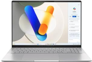 Asus S5606KA-RI063W - Vivobook S 16 OLED (AMD UMA, 24GB RAM, 1TB SSD, 16 OLED WQXGA+, Windows 11) - Cool Silver - AZERTY Français