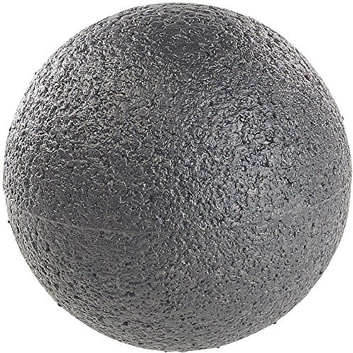 newgen medicals Massageball: Massage-Ball und Faszien-Trainer für Rücken & Co., Ø 8 cm, schwarz (Massageball Rücken, Nackenmassage Ball, Fuss Massager)