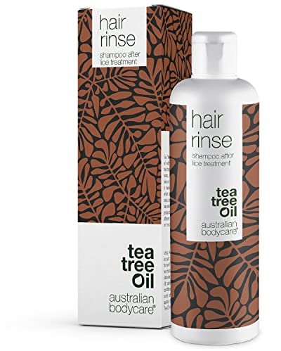 tea tree oil australian bodycare, ABC Australian Bodycare Hair Rinse 250ml - Shampoo After Treatment for lice Tea Tree Oil Treatment Shampoo with 100% Pure Tea Tree Oil