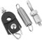 Bnineteenteam Drum Fußpedal Teile Bass Drum Fußpedal Kit Federn Cam, Spanner Percussion Teile einstellbar DIY Metall Drum Fußpedal Musikinstrumentenzubehör