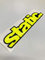 Static Schriftzug neon Gelb Uv Autoaufkleber Tuning Sticker Decal Fahrwerk Aufkleber Shocker