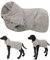 elropet Hundebademantel für kleine/mittlere/große Hunde XS - XL Bademantel BEIGE Microfaser SCHNELL TROCKNEND (S)