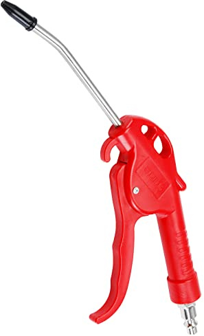 Air Blow Gun,High Flow Air Blower Gun for Compressor with Angled Bent Nozzle