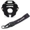 Motorradschlüsselabdeckung Case Shell Stickerei Abzeichen Schlüsselanhänger for CBR 650R CBR650R CBR500R CBR250RR CBR600RR CBR1000RR (Color : KKCR Black)