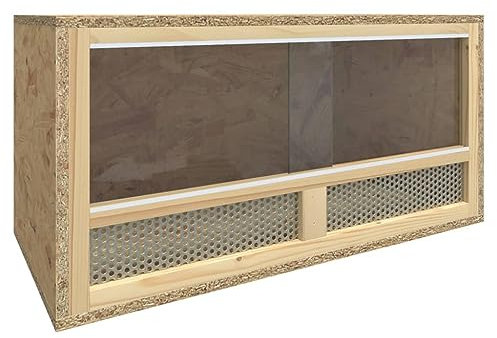 vidaXL Terrarium Bois d'Ingénierie 60x30x30 cm Boîte pour Habitat de Reptile