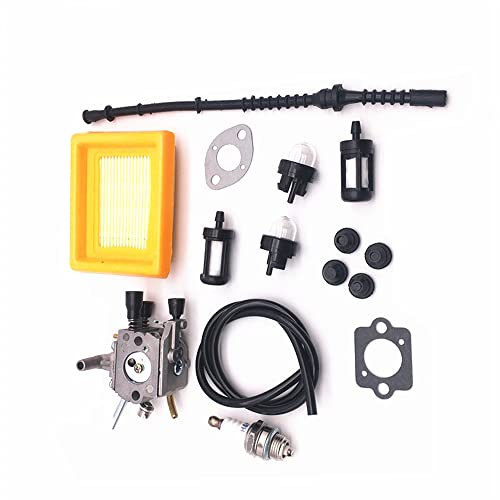 NZBUY Vergaser Vergaser kompatibel mit STIHL FS120 FS200 FS200R FS250 FS300 FS350 Trimmer Weedeater Motorsense 4134 120 0653 (Color : White)