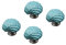 Homoyoyo 4 Stück Drehknöpfe Für Kinderküche Türknopf Muschelknöpfe Kn? Türknöpfe Schalenknopf Schrankknopf Küstenknöpfe Nautische Schrankhardware Glänzende Kommode Schuhkarton Strand Hülse