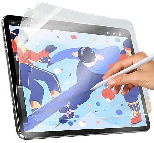 CUFEREDU 2 pezzi di pellicola Sensazione di carta per iPad Pro 12.9 (2022) 12.9 inch S-Pen Film idrogel opaco Film Flessibile Antideflagrante