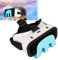 VR Headset für Switch, 3D VR Virtual Reality Brille für Switch, Verbesserte Anpassbare Myopie VR Headset Brille, für Switch VR Kit, Virtual Reality Gaming Erlebnis