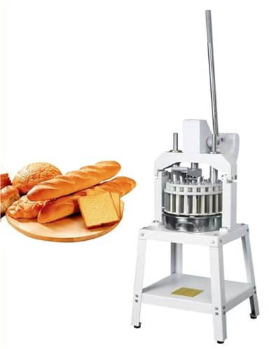 Spezzatrice Arrotondatrice per Pasta, Taglierina Manuale per Pasta a Rullo da 36 Pezzi, Pressa Manuale Commerciale per Pane da Forno Macchina per Dividere l'impasto per Biscotti, Pasticceria