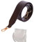DGAZ Leder Schulterriemen 90cm, Ersatzriemen für Neverfull, ideal für Schultertaschen/EIN-Schulter-Tragen, Handgefertigt, mit O-Ringen und Geschenkbox (4cm Breit, Glossy Brown)