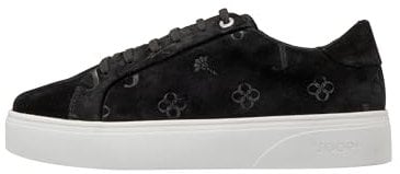 Joop! - Velluto Stampa Sneaker für Damen, Eleganter Sneaker mit weißer Sohle (Schwarz, EU Schuhgrößensystem, Erwachsene, Damen, Numerisch, M, 37)