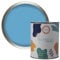 Vintro Paint Refresh Sky Blue Matt Finish for Furniture, Walls, or Wood, Interior Use -1 Litre (Sky Blue)