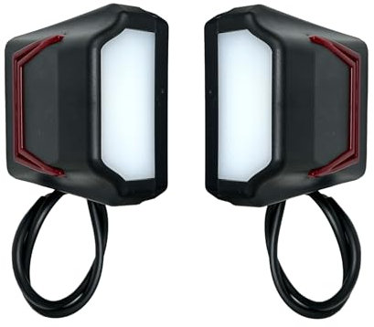 MelTruck® 2x LED Kennzeichenbeleuchtung m. Positionslicht für PKW LKW Anhänger Traktor Bus