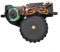 Yuanpgky Motor de rueda de aspiradora, rueda izquierda con motor para Conga 3090, 3091, 3092, S3090 Robot Partes de aspiradora Asamblea de rueda