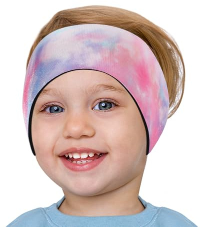 HeySplash S Size Kids Elastic Swim Headband, Adjustable Neoprene Ear Band