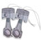 VmG-Store 2er Set Lufterfrischer Duftbaum Tuning fürs Auto Duftspender Air Freshener Duft lustiger Anhänger Design (155 Piston)