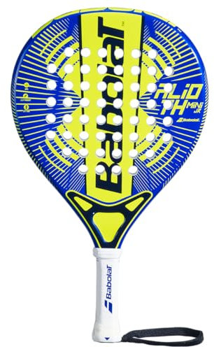Babolat, Pala de Padel Modelo Alioth Mini JR, Talla Única, Color Azul, Ultraligero, Ideal para Principiantes, Maniobrabilidad máxima, Muy Tolerante