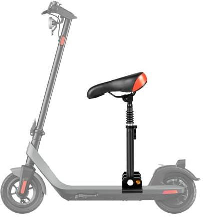 PU Elektrorollersitz, Elektro Scooter Sitz, Zubehör für E-Scooter, Einstellbare Höhe Elektro Fahrrad Sattel Sitz Sattel für Elektroroller