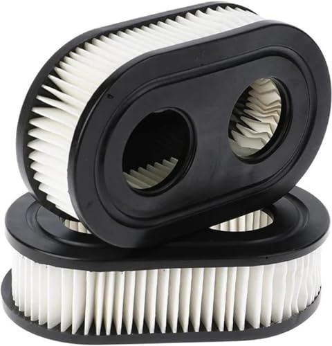 2 Stück Rasenmäher Luftfilter, Luftfilter Filterpatrone Für Briggs&Stratton | 798452 593260 Luftfilter