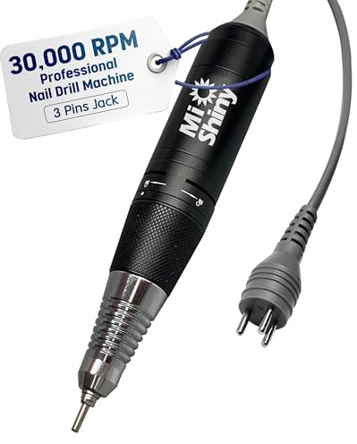 MiShiny 30.000RPM Professional Nail Drill Machine - Hand Drill for Nails - Replacement Nail Drill Handpiece Compatible with KUPA KP55, KP60, KP5000, UP-200