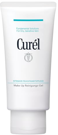 Curél Make-Up Reinigungs-Gel - Inhalt: 130 g - Entfernt Make-Up - Reinigt die Haut sanft - Speziell für trockene, empfindliche Haut entwickelt