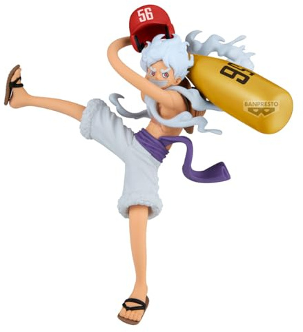 Banpresto Actionfigur Monkey D. Luffy Gear5 II One Piece - Battle Record Collection 17 cm - PZ71188P Mehrfarbig - Sammelfigur - Ideal für Anime-Fans