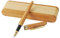 Forrader Original Bambus Füllfederhalter Set, Exquisite Bambus Holz Füllfederhalter Feine Feder mit faltbarem Bambus Füllfederhalter Etui zum Schreiben und Personalisierte Unterschrift