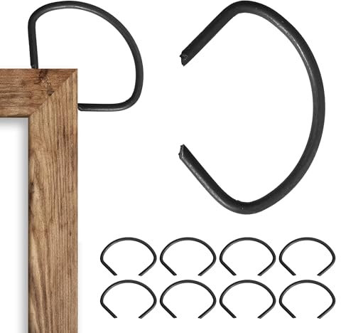 TOFL Gehrungsfederklemmen | 8 Stück pro Paket 7/8 Zoll bis 1-3/16 Zoll | Holzbearbeitung – Bilderrahmen – Kronenleiste – Holzverkleidung und mehr (7/8 Zoll bis 1-3/16 Zoll Gehrungsfederklemme)