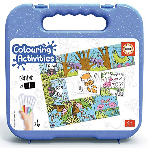 Educa Domino Colouring Activities