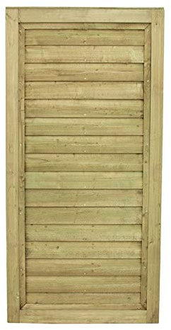 Forest Garden 6ft Pressure Treated Square Lap Gate (1.83m high)