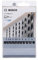 Bosch Professional Set de brocas hexagonales PointTeQ de 9 unidades, diámetro: 2-8 mm, vástago hexagonal ¼, Accesorio para taladros de batería y taladros