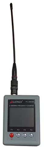 FC-2800M Frequency Counter for Ham Radio CB - High Sensitivity with CTCCSS DCS Decoder for The VHF & UHF - CB Continuous Carrier Signal, Walkie-Talkies, DMR Radio