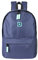 riverso Herren Damen Bag RIVRoy 24L Rucksack Schulrucksack Backpack Daypack Laptopfach 17 Zoll Wasserfest Sport Freizeit Reisverschluss 100% Polyester Blau, Größe:One Size, Farbe:Navy