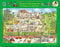 Wimmel-Rahmenpuzzle Sommer Motiv Wohnhaus