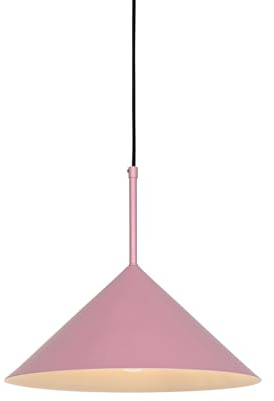 Qazqa Design Pendelleuchte, Pendellampe - Triangolo - Rosa, Rund, 35cm, Ideal als Wohnzimmerlampe