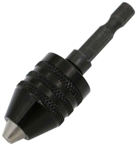 YOCDNOV 1pcs Mandrino Esagonale 0,3-8 mm - Strumento di conversione del Supporto per Mini Punta da Trapano a bloccaggio rapido