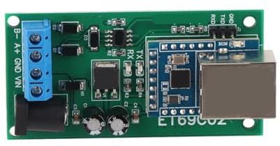 ANKROYU Ethernet Serial Server, Ethernet-zu-RS485-Konverter, Board-RTU-zu-UDP-Konverter, RS485-zu-Ethernet-Konverter, RS485-RTU-TCP-zu-Ethernet-UDP-TCP-Modul (Ohne Gehäuse)