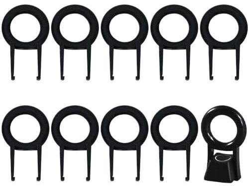 Dinntty 10 Stück Tastenkappen-abzieher, Tastatur-Tasten-abzieher-Set, Tastenkappen-entferner-Werkzeuge Für Mechanische Tastaturen, Tastenkappen-Werkzeug, O-Ring
