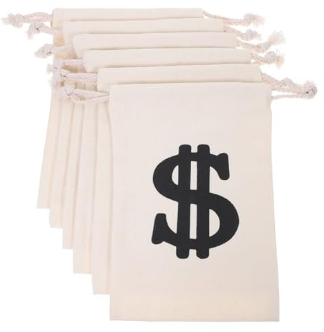 minkissy 6piezas Bolsa De De Bolsas De Dinero Para Fiesta Para Bodas Cumpleaños Navidad