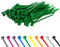 100 Stück Kabelbinder, Kabelbinder UV Beständig, Nylon Verschiedene Größen Super Haltbar Selbsthemmend Cable Ties (Grün, 100 Stück x 100mm)