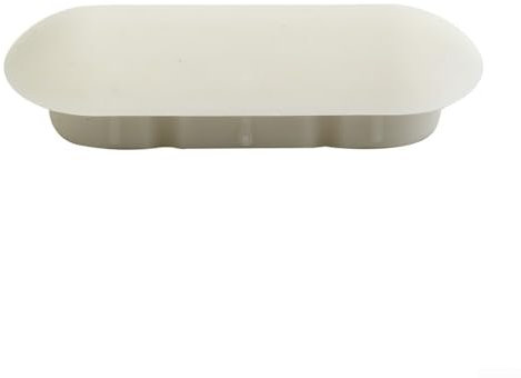 Confezione da 10 paracolpi per sedile WC, in ABS e TPE, colore bianco, per casa, hotel, scuola, facile installazione (10 cuscini per sedile)