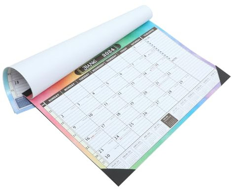 FOYTOKI Monatlicher Wandkalender Praktischer Terminplaner Für Zuhause Englischer Kalender Mit Internationalen Feiertagen Für Büro Und Familie